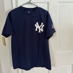 2009 World Series Derek Jeter New York Yankees Majestic T-Shirt